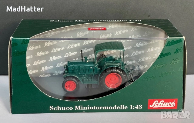 Трактор Hanomag R40 - 1/43 - Schuco (Шуко), снимка 8 - Колекции - 54839105