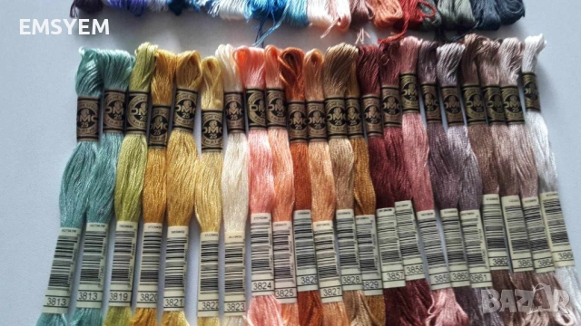 мулине DMC за бродерия, снимка 7 - Гоблени - 50915962