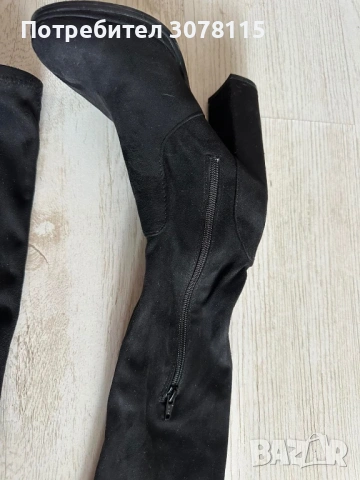 Чизми от велур , снимка 6 - Дамски ботуши - 54091094