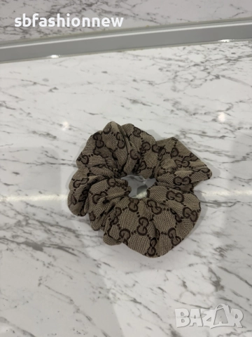 Gucci скрънчи реални снимки, снимка 3 - Аксесоари за коса - 55643527