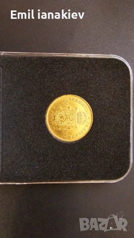 Златна Монета 20 Лева 1894, снимка 2 - Нумизматика и бонистика - 53959370