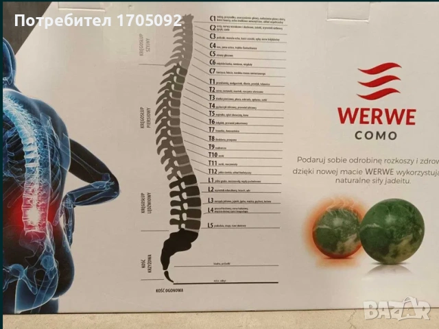 Чисто нов професионален масажор WERWE COMO – супер цена!