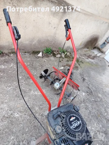 Продавам моторна фреза briggs&stratton, снимка 4 - Градинска техника - 55686946