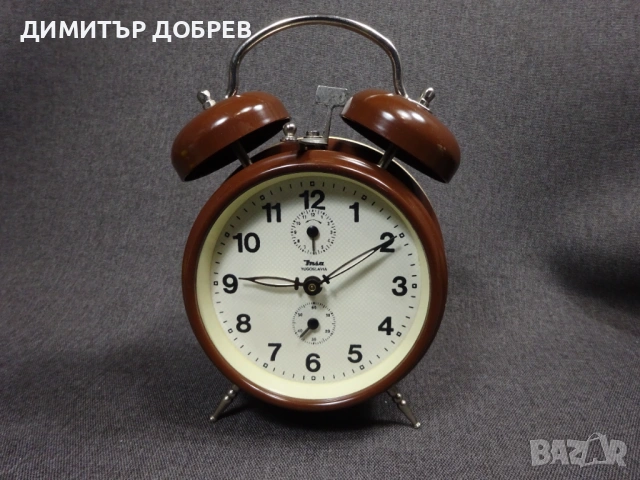 СТАР РЕТРО СОЦ МЕХАНИЧЕН ЧАСОВНИК БУДИЛНИК INSA YUGOSLAVIA