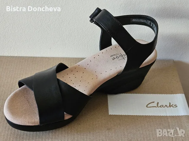 Сандали Кларкс / Clarks, естествена кожа, р-р 36, снимка 6 - Сандали - 55431825