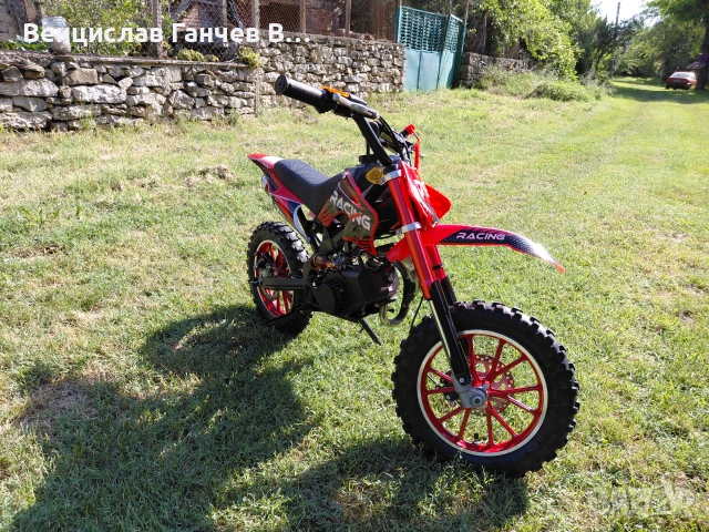 Детски кросов мотор 49 кубика Нов модел / DIRT BIKE 49cc с добавена функция "Лесен старт" TELSTAR, снимка 4 - Мотоциклети и мототехника - 55166564