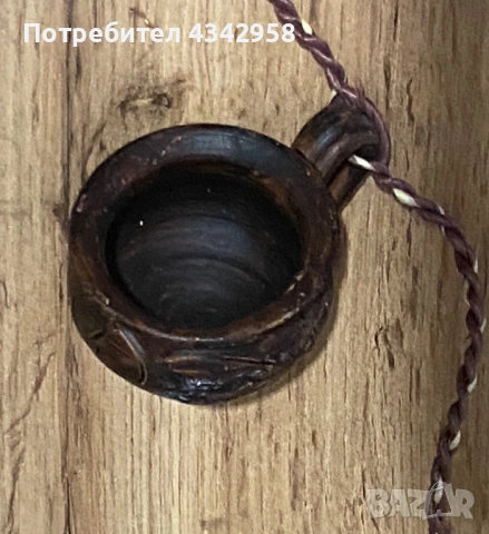 Винтажна стенна декорация с мини керамични съдове.1970-1980г., снимка 4 - Антикварни и старинни предмети - 54186245