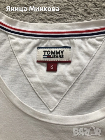 Дамска тениска Tommy Jeans, снимка 5 - Тениски - 55448329