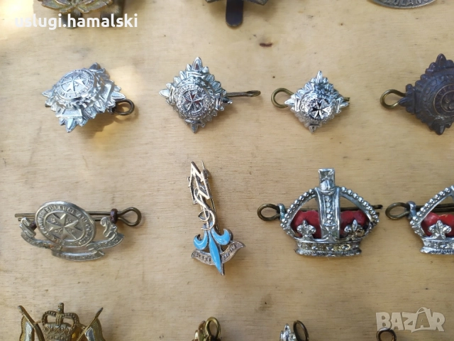 Лот стари военни нагръдни знаци и кокарди, снимка 10 - Антикварни и старинни предмети - 55198745