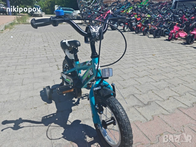 BG Детски велосипед 12" SAMURAJ син, снимка 4 - Велосипеди - 54334133
