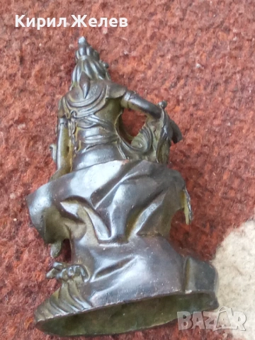 Бронзова фигурка на гуанин 54425, снимка 7 - Колекции - 54179849