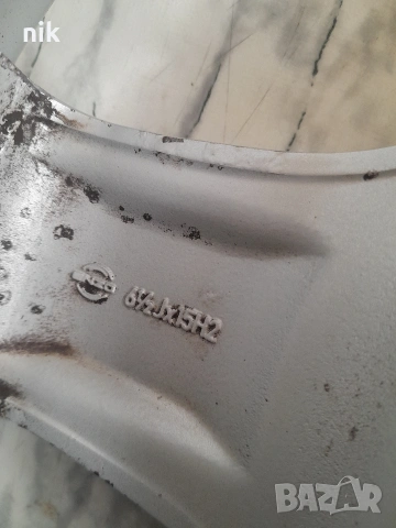 Ляти джанти 15цола, снимка 6 - Гуми и джанти - 54096383