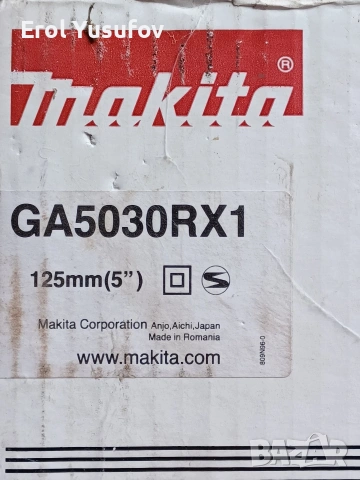 Makita    ъглошлайф , снимка 15 - Ъглошлайфи - 55225996