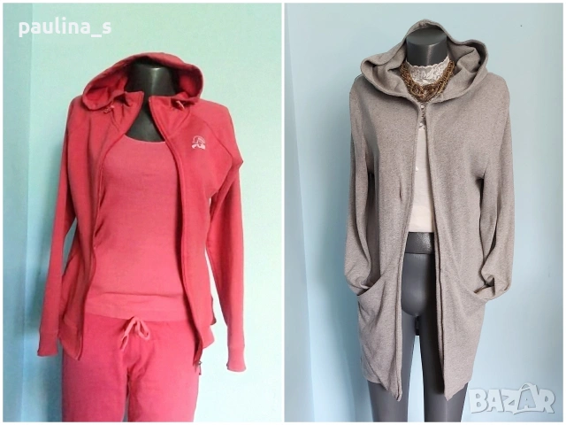 Два различни броя / Горнище / Наметка / Суичър с качулка "Flair" и "Pull & Bear" 