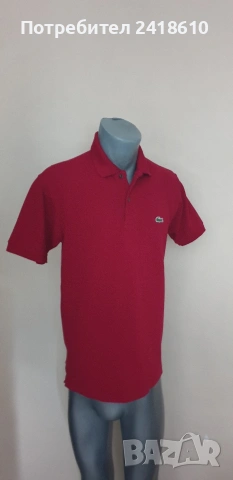Lacoste Classic Fit  Pique Cotton Mens Size 3 - S НОВО! ОРИГИНАЛ! Мъжка Тениска!, снимка 2 - Тениски - 54971360