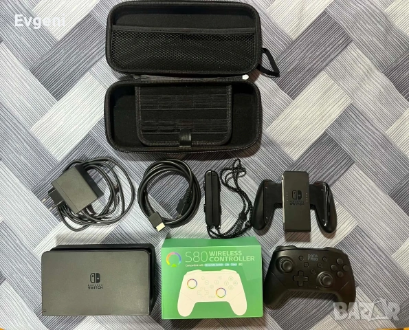 Nintendo Switch OLED с игри и аксесоари, снимка 8 - Nintendo конзоли - 55031359