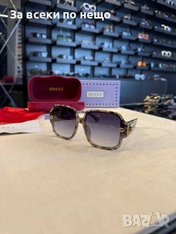 Gucci Слънчеви Очила С UV400 Защита Гучи - Различни Цветове Код SK1571, снимка 3 - Слънчеви и диоптрични очила - 54571093