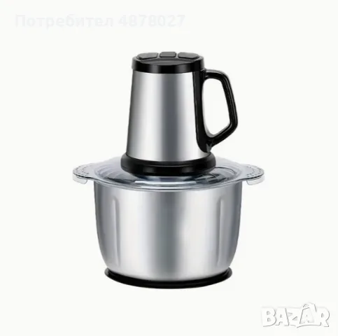 Многофункционален кухненски чопър MAXTOP, 5 литра, снимка 6 - Чопъри и пасатори - 55515755