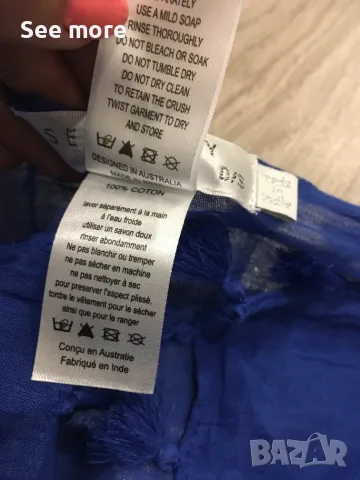SEAFOLLY Australia Cotton Gauze Sarong  шал, снимка 9 - Шалове - 55395265