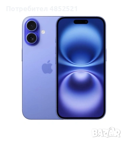 Apple iphone 16/128 GB!Pink/Teal/ White/Ultramarine! 