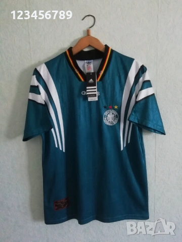 Germany Klinsmann 1994 Adidas тениска фланелка Германия Футболна Клинсман ретро нов екип , снимка 2 - Тениски - 52154617