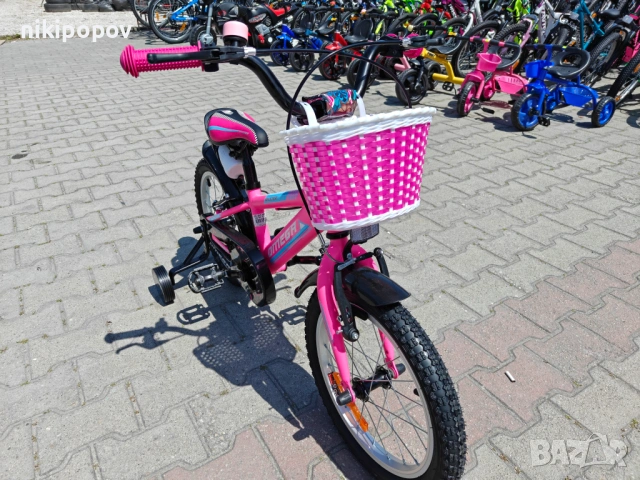 BG Детски велосипед 16" MASTER розов, снимка 4 - Велосипеди - 54334266