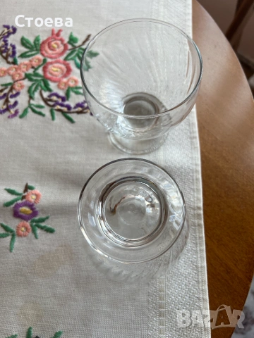 2 бр стъклени купички, снимка 5 - Други - 55085800