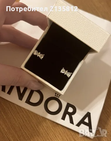 Пандора обеци Pandora , снимка 5 - Обеци - 55338496