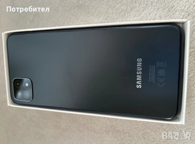 Samsung Galaxy A22 5G 128GB, 4GB RAM - Gray, снимка 3 - Samsung - 54338667