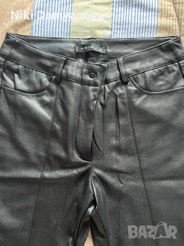 Кожен панталон от New Yorker, размер M/L, снимка 3 - Панталони - 53960501