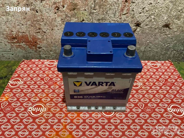 Акумулатор Варта/Varta 44 ам/ч 420 А усилен стартов