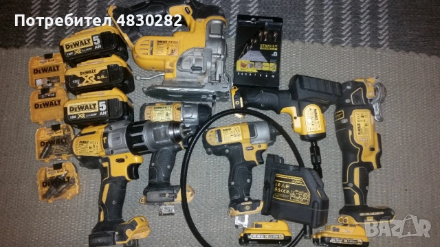 DeWalt 18V Акумулаторни, снимка 3 - Други инструменти - 54697628