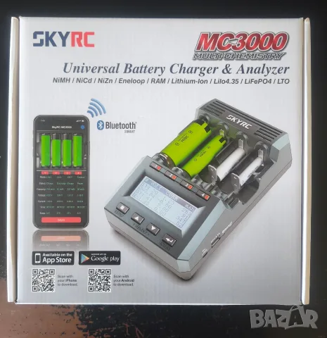 Професионално смарт зарядно устройство и анализатор SkyRC MC3000