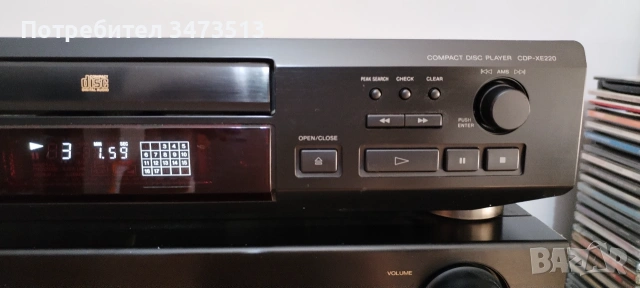 SONY CDP-XE 220, снимка 2 - Ресийвъри, усилватели, смесителни пултове - 55151100