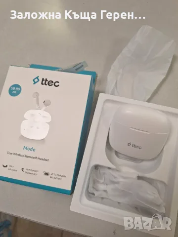 Блутут Слушалки Ttec
