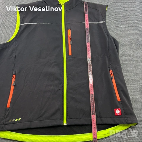 Engelbert Strauss Мъжка Жилетка Размер 4XL Работна Черна, снимка 8 - Якета - 53986184