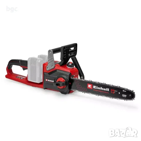 Професионален Верижен Акумулаторен Трион Einhell 36V Dual GP-LC 36/35 Безчетков TWIN-Pack мотор, снимка 10 - Моторни триони/резачки - 55545387