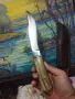 Стар ловен красив,здрав и масивен нож., снимка 1