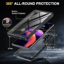Нов Черен удароустойчив калъф за Samsung S24 Ultra IP68 пълна защита Водоустойчив кейс Самсунг, снимка 4