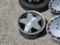 Лети джанти за Mercedes 15" 5x112 (W201 / W124) - 6Jx15 ET49 и Резервна гума патерица за 155/70/R17 , снимка 4