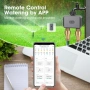 Чисто нов Двоен Смарт WiFi Таймер за Автоматично Поливане Haozee (с 2 изхода + WiFi Хъб)   , снимка 2