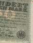 Две райхбанкноти 500 000 марки 1923г. / 100 милиона марки 1923г. Германия редки за КОЛЕКЦИЯ 17873, снимка 7