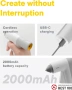 Пистолет за горещ силикон / USB-C / 30s heating / 10 glue sticks / нов, снимка 9