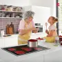 Стъклокерамичен плот за вграждане, 90 см, 5 зони, 8500W, инокс рамка, трифазно захранване, GASLAND, снимка 8