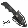 Малък тактически нож SOG Instinct Mini, неръждаема стомана 5CR15MOV, текстурирана G10 дръжка, снимка 6
