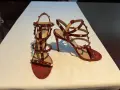Valentino сандали с кристали, снимка 1