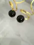 Ефектни обеци спирали с  оникс, снимка 5