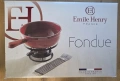 EMILE HENRY Сет за фондю "FONDUE SET" - цвят червен, снимка 1
