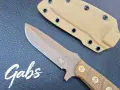 Нож Benchmade Fixed Adamas 375FE-1,Sibert Design,CPM CruWear ,фултанг, снимка 7