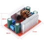 DC-DC Step-up Boost модул 400W 15A Повишаващ преобразувател на напрежение 8.5V-50V към 10V-60V 10388, снимка 5